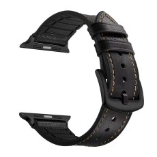 42/44/45mm Suitable for Apple Watch Apple iwatch strap Leather silicone patch smart strap (excluding dial)