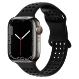 38/40/41mm Apple Breathable honeycomb silica gel Watch Band is suitable for applewatch8 with ultra7/6/5/4/se sports silicone watch band iwatch (excluding dial)