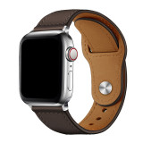 42/44/45mm Applicable to apple iwatch strap business leather buckle apple watch strap iwatch leather strap (excluding dial)