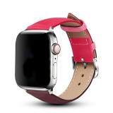 42/44/45mm Applicable to apple iwatch strap business leather buckle apple watch strap iwatch leather strap (excluding dial)