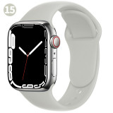 42/44/45mm Apple Breathable  silica gel Watch Band is suitable for applewatch8 with ultra7/6/5/4/se sports silicone watch band iwatch (excluding dial)