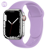42/44/45mm Apple Breathable  silica gel Watch Band is suitable for applewatch8 with ultra7/6/5/4/se sports silicone watch band iwatch (excluding dial)