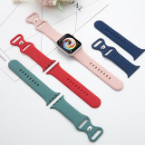 38/40/41mm Apple Breathable  silica gel Watch Band is suitable for applewatch8 with ultra7/6/5/4/se sports silicone watch band iwatch (excluding dial)