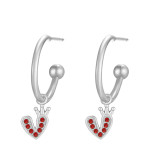 NEW Stainless steel small  earrings love
