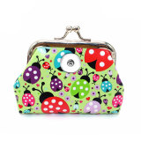 20MMPU cute ladybird zero wallet storage bag is suitable for Snaps button jewelry wholesale