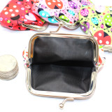 20MMPU cute ladybird zero wallet storage bag is suitable for Snaps button jewelry wholesale