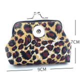 20MM Snaps button jewelry wholesale Leopard change storage bag