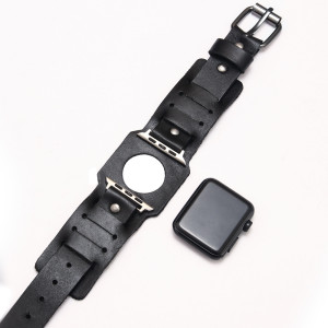 38/40mm Applicable to iwatch 5/6/7/8/SE apple strap leather  (excluding dial)