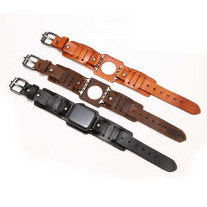 42/44mm Applicable to iwatch 5/6/7/8/SE apple strap leather  (excluding dial)