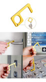 20MM Snaps button jewelry wholesale For epidemic prevention key chain tool, elevator, sanitary key artifact