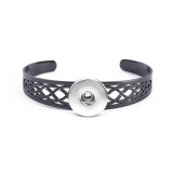Stainless steel Thanksgiving opening bracelet is suitable for 20MM Snaps button jewelry wholesale