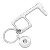 20MM Snaps button jewelry wholesale For epidemic prevention key chain tool, elevator, sanitary key artifact