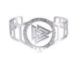 Stainless steel Solomon Odin Lucky Triangle Watch Wrist Bracelet