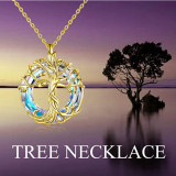 Tree of Life Pendant Hollow out Tree of Life Necklace