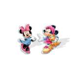 Disney Mickey Minnie Donald Duck Asymmetric Resin Acrylic Earrings