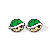 Acrylic Mario small mushroom series creative earrings wholesale