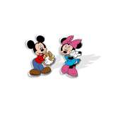 Disney Mickey Minnie Donald Duck Asymmetric Resin Acrylic Earrings