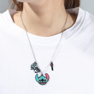 Star Baby Angel Stitch Necklace Metal Pendant Pendant