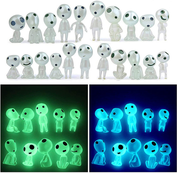 Luminous Tree Elves Halloween alien ghost micro landscape decoration garden set