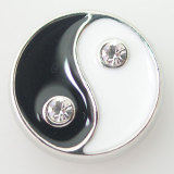 20MM Tai Chi snap with  enamel KB7021 snaps jewelry
