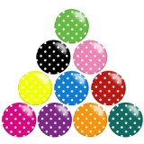 20MM pattern  Print glass snaps buttons  DIY jewelry