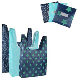 Foldable shopping bag Portable environmental protection bag Waterproof handbag Oxford cloth storage bag