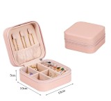 Simple ins Macaron Color Jewelry Storage Box Travel Earnail Necklace Ring Storage Jewelry Box