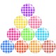 20MM pattern  Print glass snaps buttons  DIY jewelry