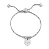 Stainless steel love Valentine's Day gift drawable bracelet