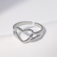 33 stainless steel open adjustable rings