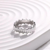 33 stainless steel open adjustable rings