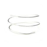 Punk simple three-ring bracelet metal armband