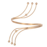 Armband note multilayer bracelet metal opening bracelet arm ring