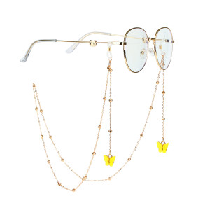 70CM Glasses chain Colored butterfly sunglasses chain