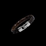 21cm Genuine leather  Woven bracelet