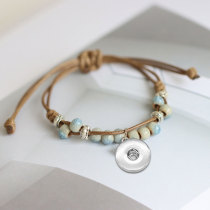 Ceramic adjustable bracelet fit 20mm snaps chunks Snaps button jewelry wholesale