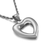 Stainless steel love pendant