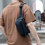 Chest Bag Waterproof Waistpack Leisure Outdoor Sports One Shoulder Crossbody Bag
