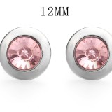 12MM design round snap silver plated  interchangable snaps jewelry
