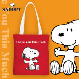 Snoopy Anime Canvas Bag