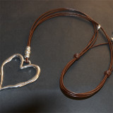 Love Pendant Adjustable Necklace