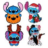 Starcraft Baby Anime Stitch Dropping Oil Enamel brooch