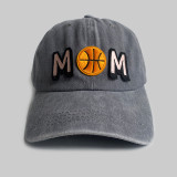 Mother's gift simple old hat basketball MaMa letter embroidery baseball cap sports cowboy cap