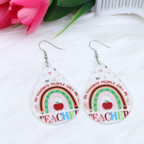 Teachers'Day Teacher Appreciation Week Acrylic Printed Earrings