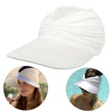 Beach sun hat, empty top sun hat, outdoor sports hat