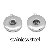 20MM stainless steel single hanging Snaps button jewelry wholesale