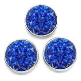 18MM Resin Bling  Shine  snap button charms