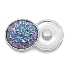 20MM Resin Bling  Shine  snap button charms