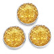 18MM Resin Bling  Shine  snap button charms