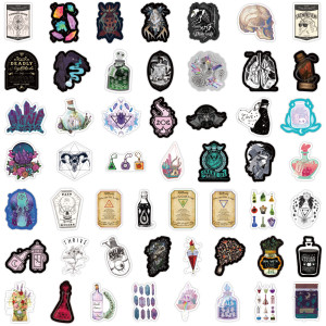 50 Apothecary Pharmacist Graffiti Stickers Car Luggage, Notebook, Water Cup Waterproof Stickers